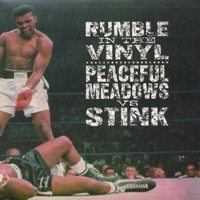 Peaceful Meadows Vs Stink - Rumble In The Vinyl - Double seven inch vinyl on Allied Records