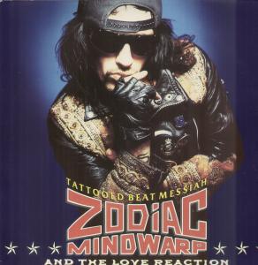 Zodiac Mindwarp And The Love Reaction - Tatooed Beat Messiah - Cassette tape on Polygram Records