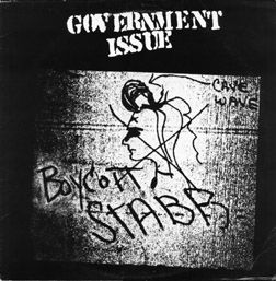 Government Issue - Boycott Stabb - Cassette tape on Fountain Of Youth Records
