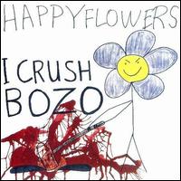 Happy Flowers - I Crush Bozo - Cassette tape on Homestead Records