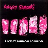 Angry Samoans - Live At Rhino Records - Cassette tape of LA punk on Triple XXX Records