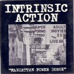 Intrinsic Action - Manhattan Power Surge - Limited edition of 500 on red vinyl 7 inch record