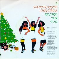 Shonen Knife - Christmas Record For You - Rare red vinyl seven inch on Rocvkville Records